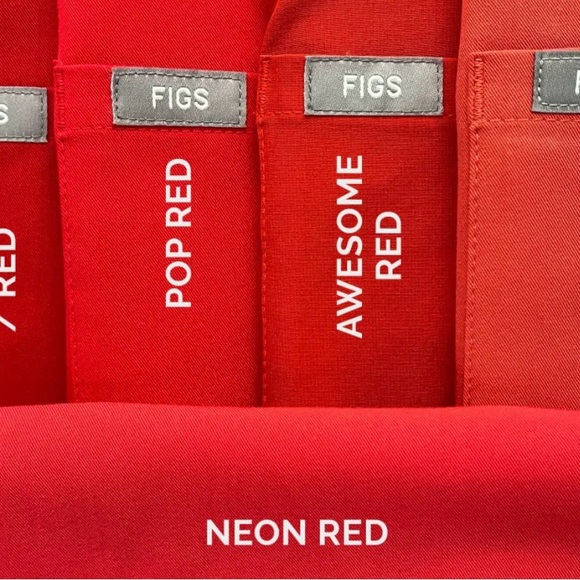 FIGS Technical - Livingston Scrub Pant ***POP RED!*** - Picture 4 of 8